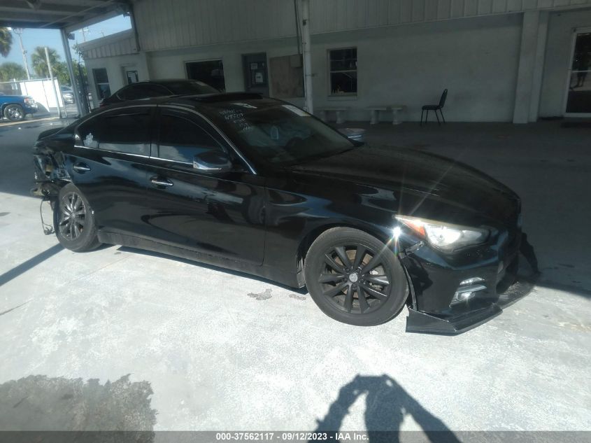 2014 INFINITI Q50 HYBRID PREMIUM - JN1AV7AR6EM702077