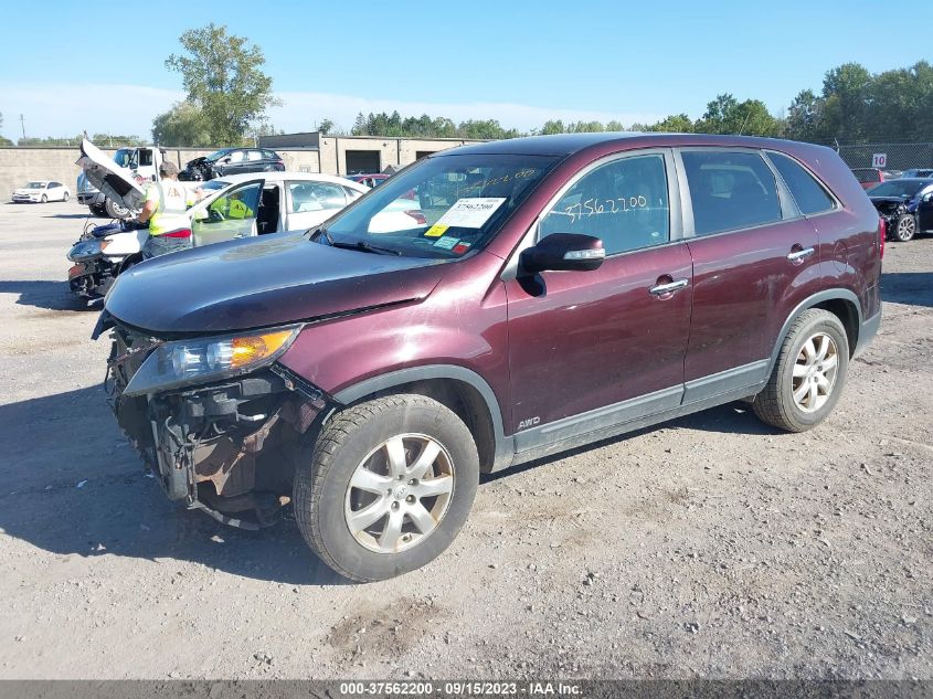 2013 KIA SORENTO LX - 5XYKTCA67DG359950