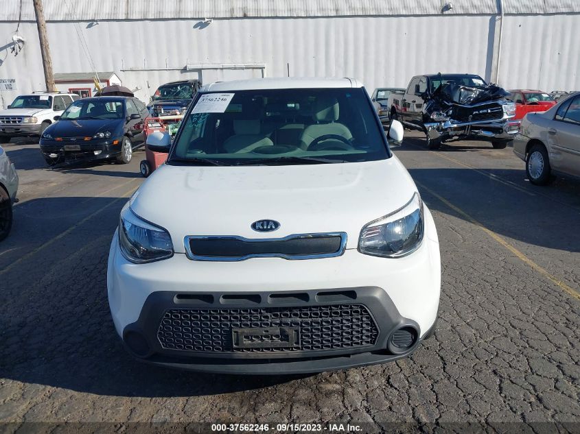 2015 KIA SOUL BASE - KNDJN2A22F7790564