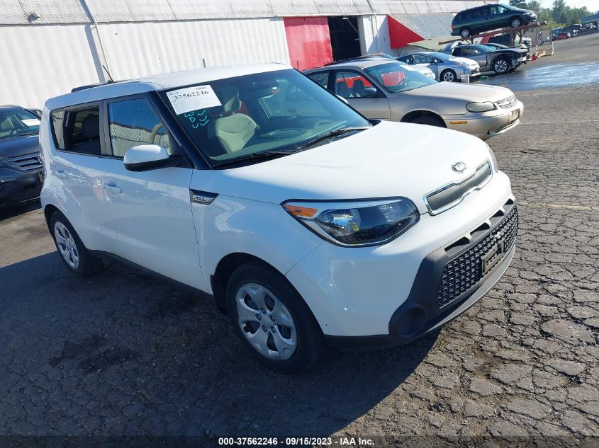 2015 KIA SOUL BASE - KNDJN2A22F7790564