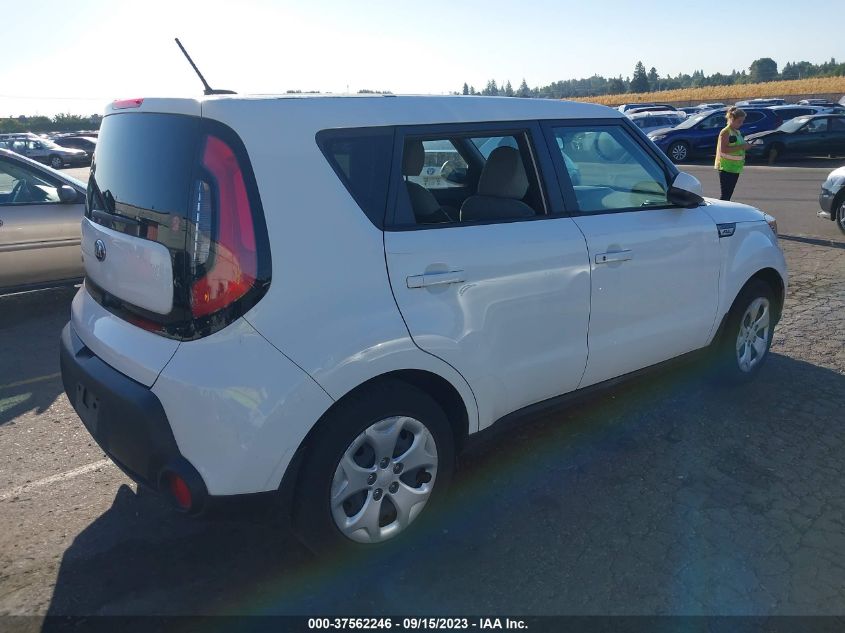 2015 KIA SOUL BASE - KNDJN2A22F7790564
