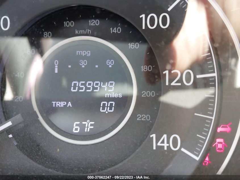 2016 HONDA CR-V EXL - 5J6RM4H71GL064412