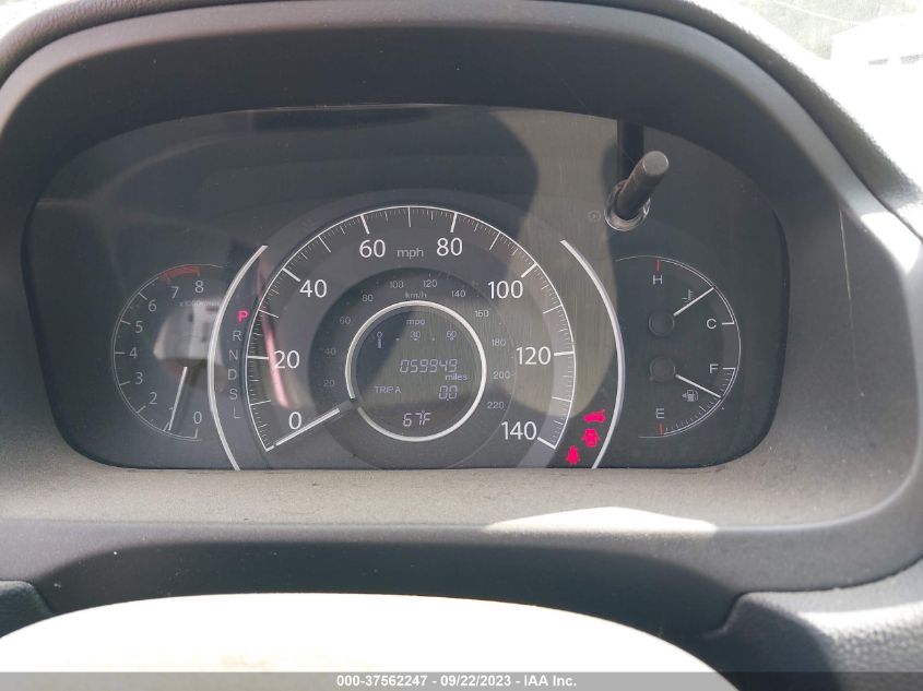 2016 HONDA CR-V EXL - 5J6RM4H71GL064412