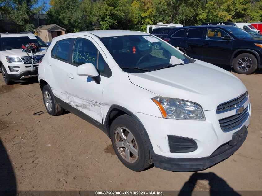 2016 CHEVROLET TRAX LS - 3GNCJNSB1GL138043