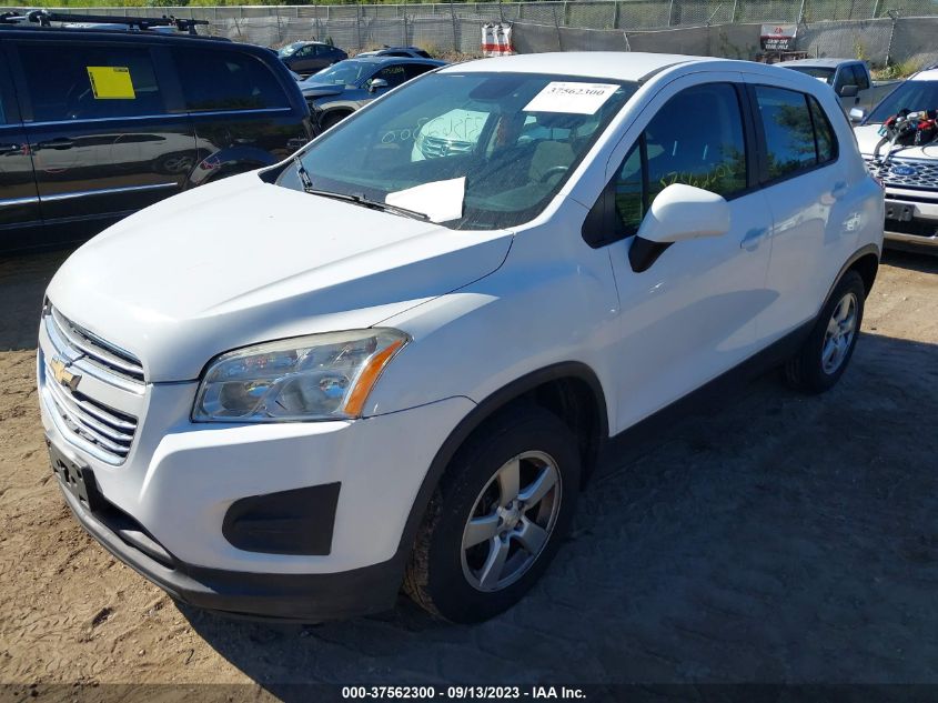 2016 CHEVROLET TRAX LS - 3GNCJNSB1GL138043