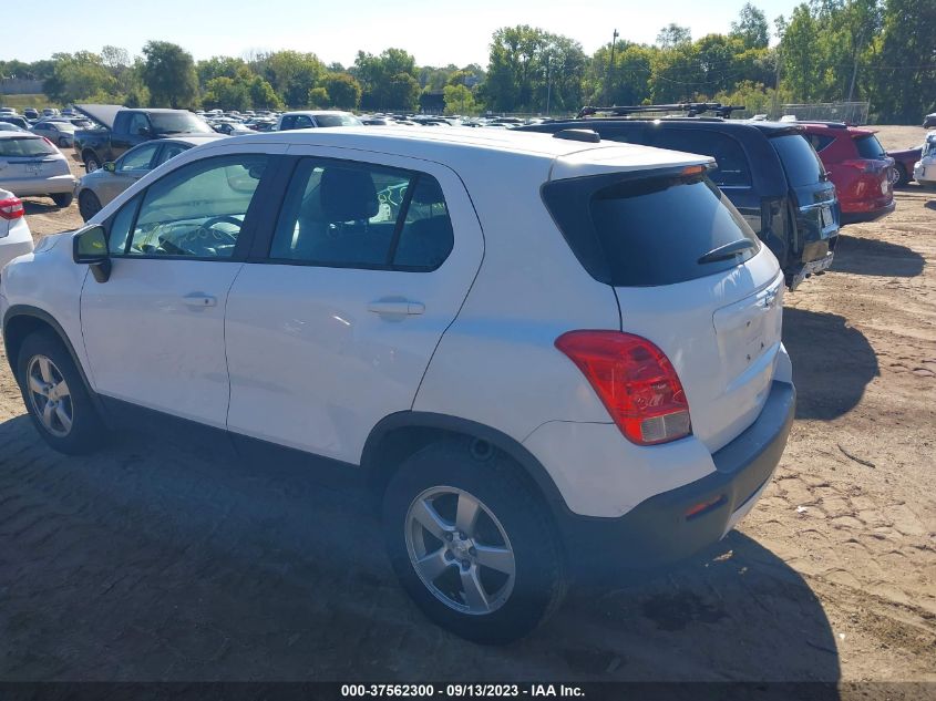 2016 CHEVROLET TRAX LS - 3GNCJNSB1GL138043