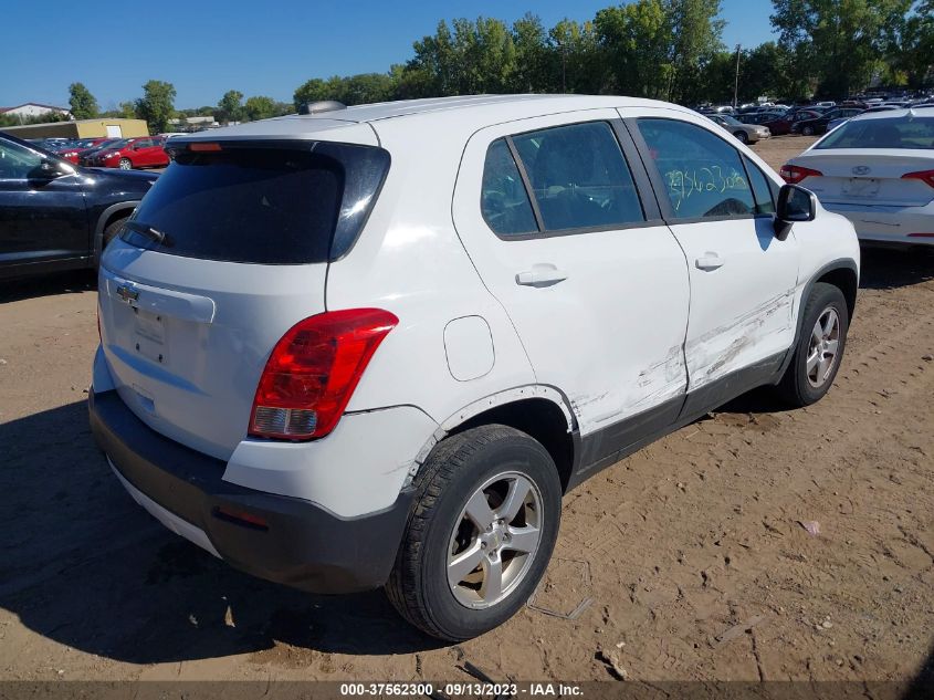 2016 CHEVROLET TRAX LS - 3GNCJNSB1GL138043