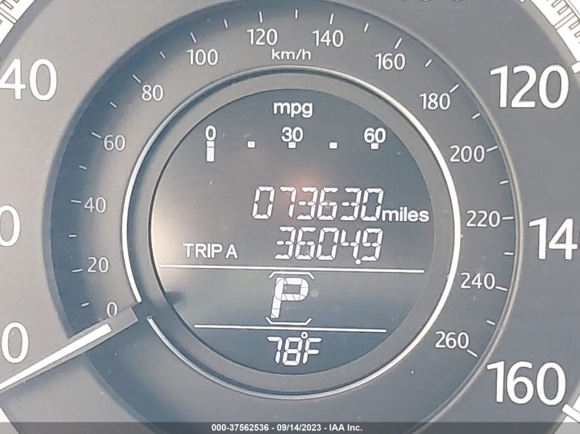 2014 HONDA ACCORD SEDAN LX - 1HGCR2F36EA171323