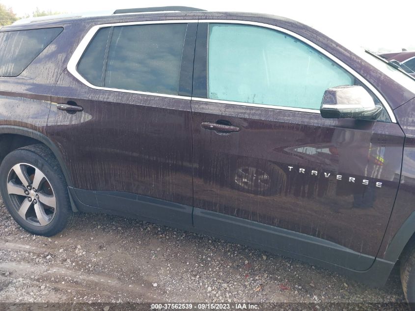 2018 CHEVROLET TRAVERSE LT LEATHER - 1GNERHKW0JJ102431