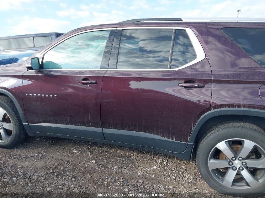 2018 CHEVROLET TRAVERSE LT LEATHER - 1GNERHKW0JJ102431