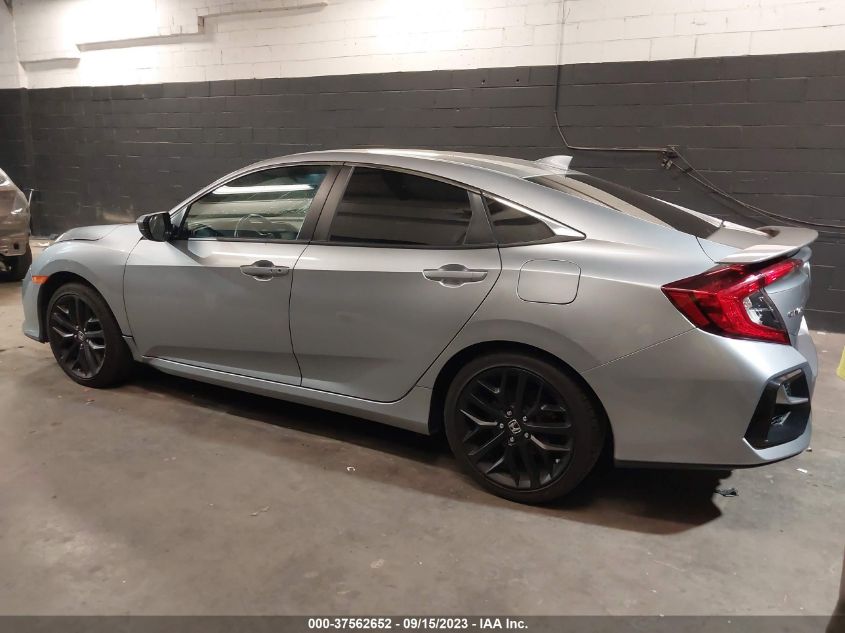 2020 HONDA CIVIC SI SEDAN 2HGFC1E56LH707066