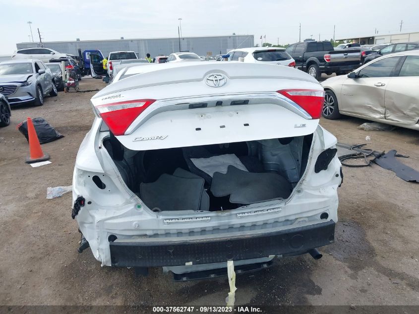 2016 TOYOTA CAMRY XLE/SE/LE/XSE - 4T4BF1FK1GR518256
