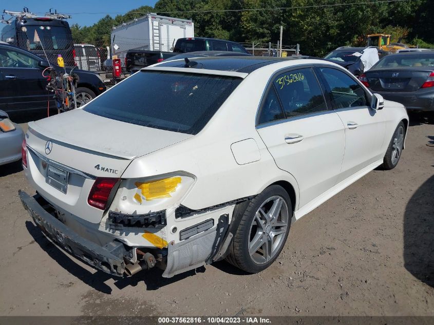 2014 MERCEDES-BENZ E 550 4MATIC WDDHF9BB0EB051648