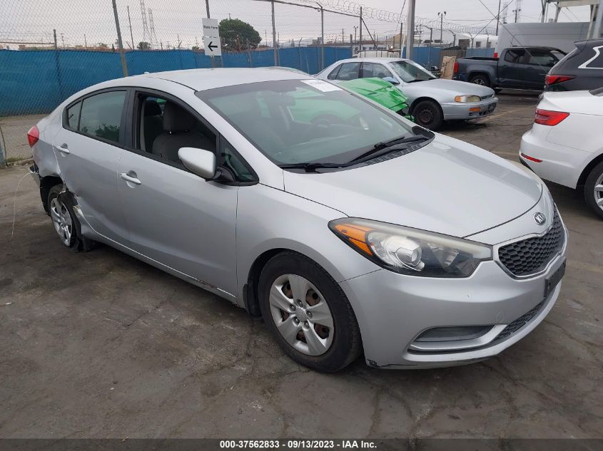 2015 KIA FORTE LX - KNAFK4A68F5359488