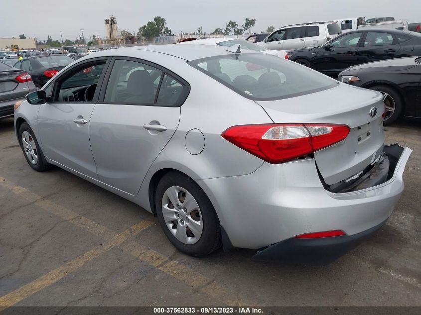 2015 KIA FORTE LX - KNAFK4A68F5359488