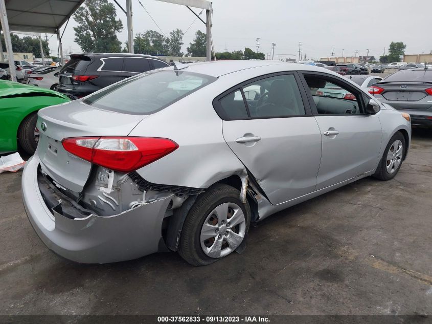 2015 KIA FORTE LX - KNAFK4A68F5359488