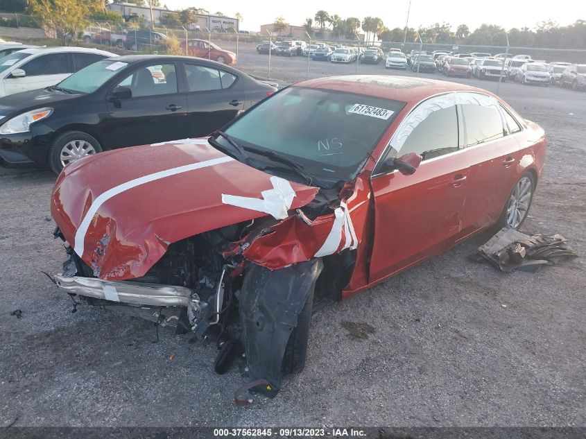 2013 AUDI A4 PREMIUM PLUS - WAUFFAFL6DN017343