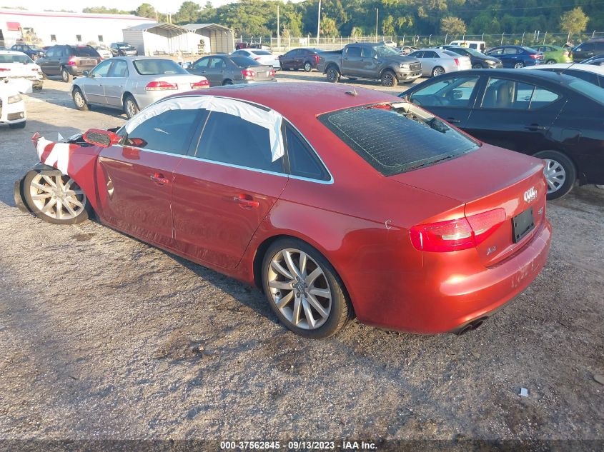 2013 AUDI A4 PREMIUM PLUS - WAUFFAFL6DN017343