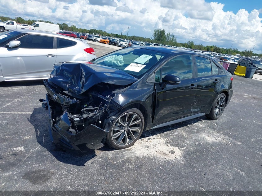 VIN 5YFS4MCE7NP130852 2022 TOYOTA COROLLA SE/SE NIGHTSHADE/APEX SE