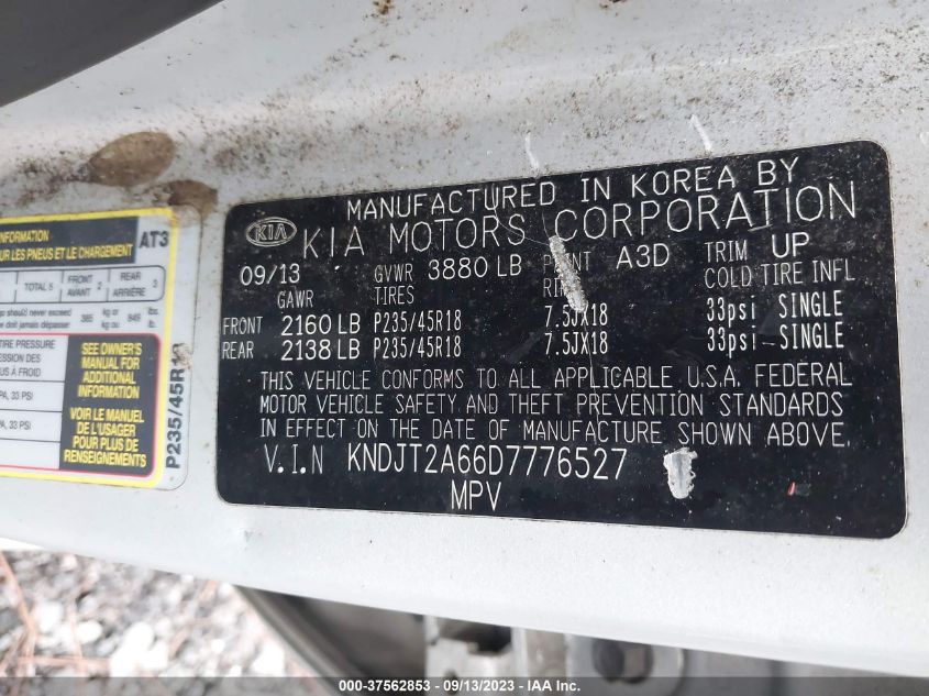 2013 KIA SOUL ! - KNDJT2A66D7776527
