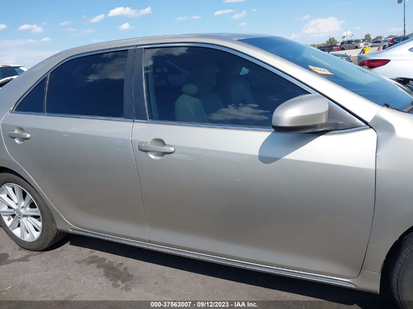 2014 TOYOTA CAMRY L/LE/XLE/SE/SE SPORT - 4T4BF1FK4ER347256