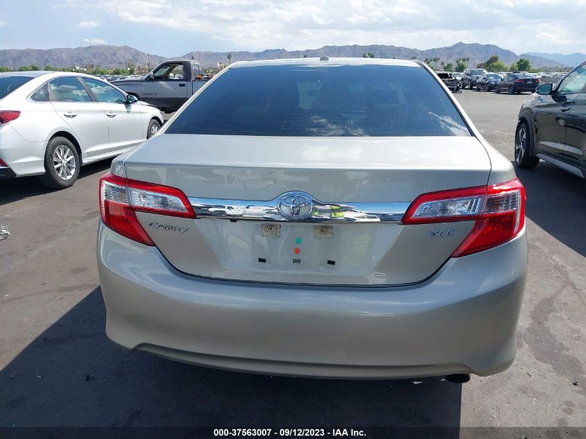 2014 TOYOTA CAMRY L/LE/XLE/SE/SE SPORT - 4T4BF1FK4ER347256