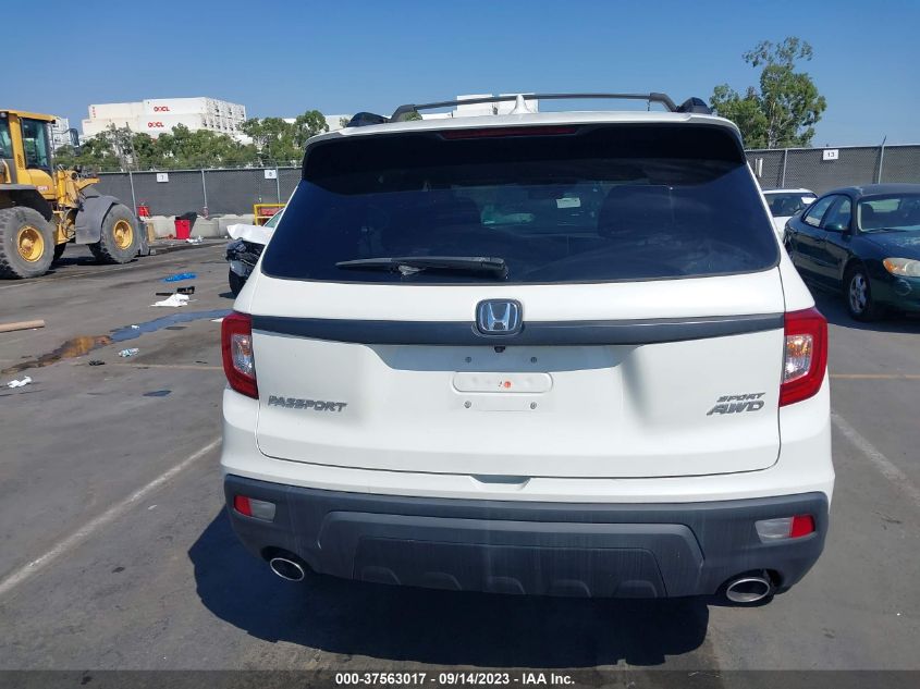 2019 HONDA PASSPORT SPORT 5FNYF8H24KB015157
