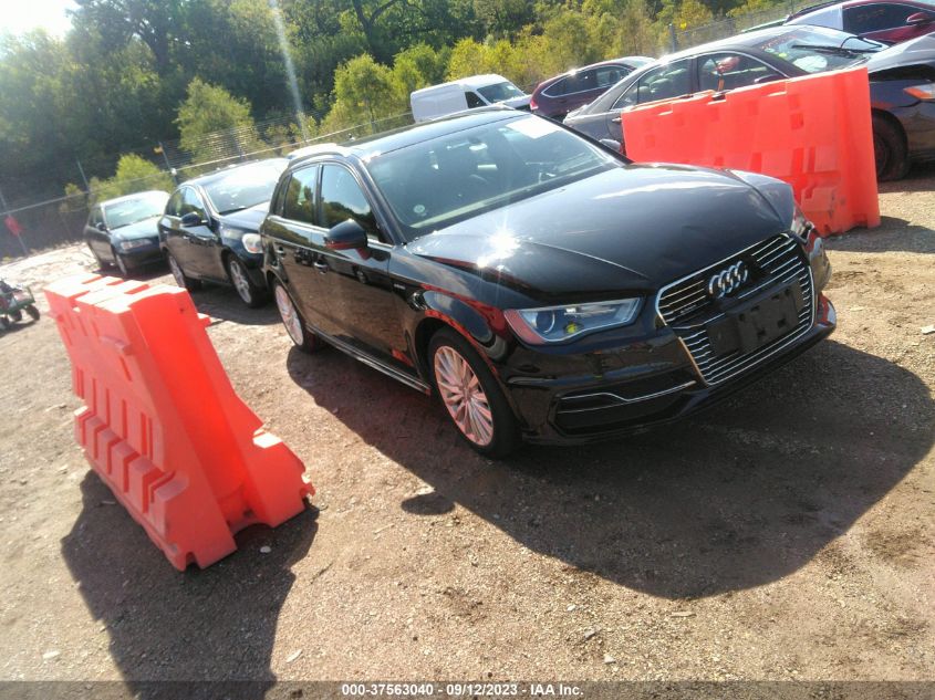 2016 AUDI A3 E-TRON PREMIUM WAUUPBFF9GA146791