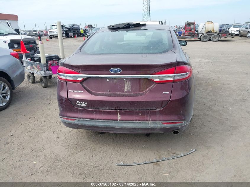 2017 FORD FUSION SE - 3FA6P0H7XHR109882