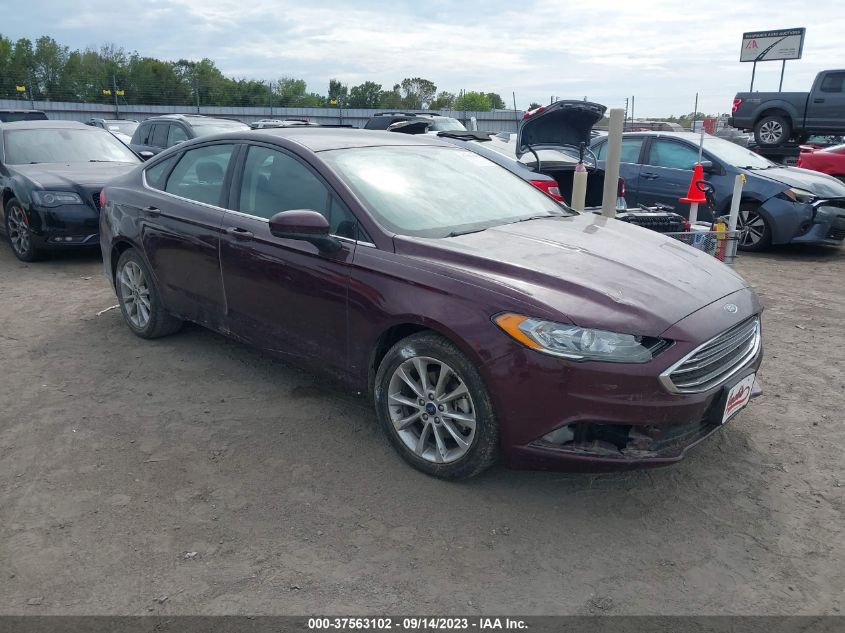 2017 FORD FUSION SE - 3FA6P0H7XHR109882