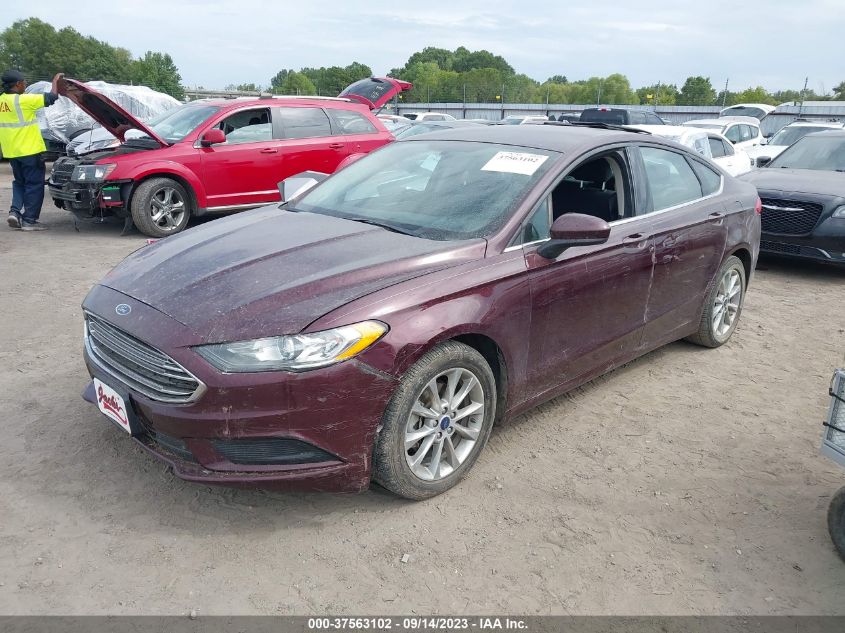 2017 FORD FUSION SE - 3FA6P0H7XHR109882