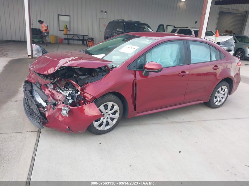 VIN 5YFEPMAE5NP325923 2022 TOYOTA COROLLA LE