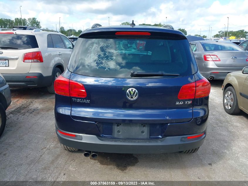 2015 VOLKSWAGEN TIGUAN SE - WVGAV7AX2FW510359