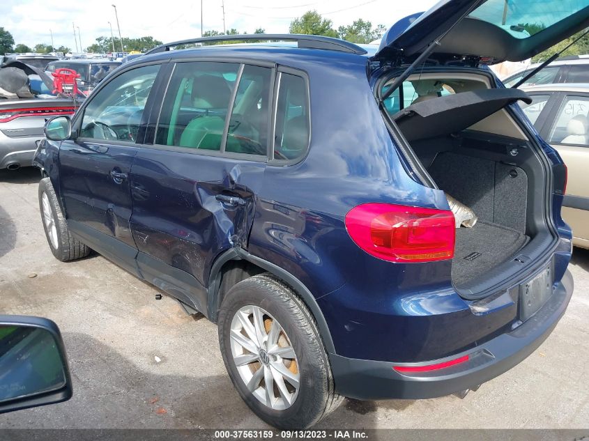 2015 VOLKSWAGEN TIGUAN SE - WVGAV7AX2FW510359