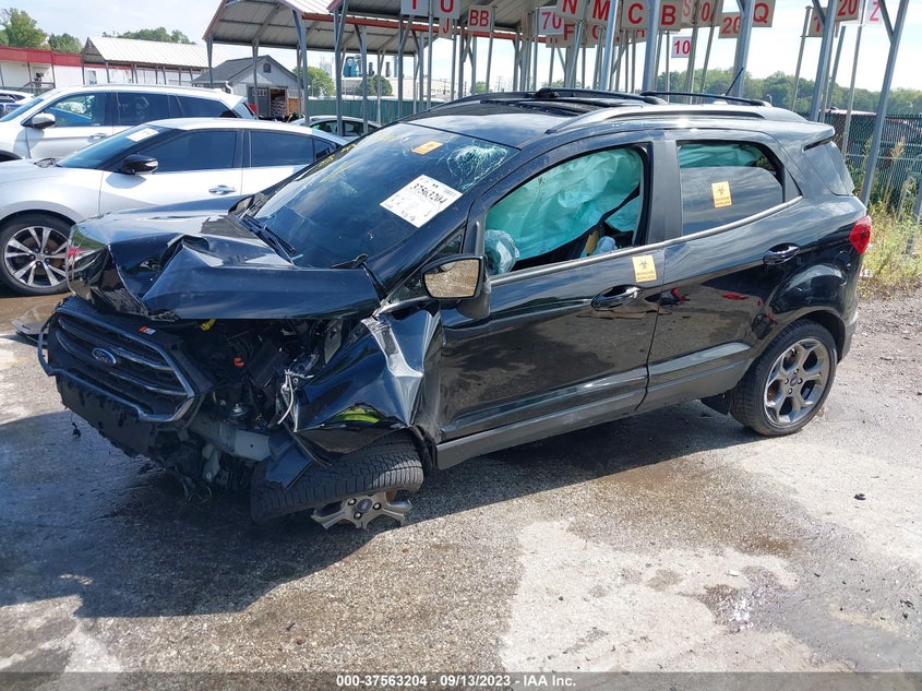 VIN MAJ6P1CL0JC227924 2018 FORD ECOSPORT SES