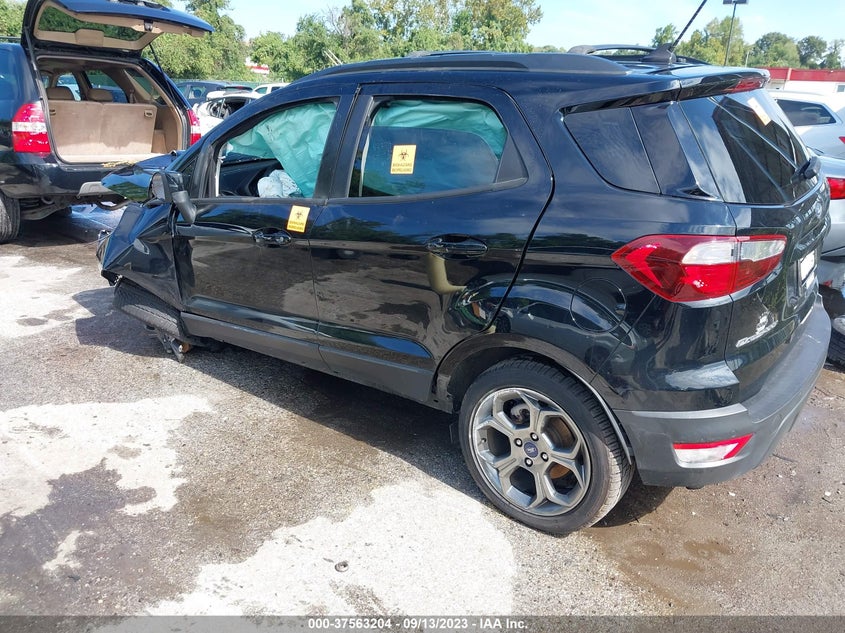 VIN MAJ6P1CL0JC227924 2018 FORD ECOSPORT SES