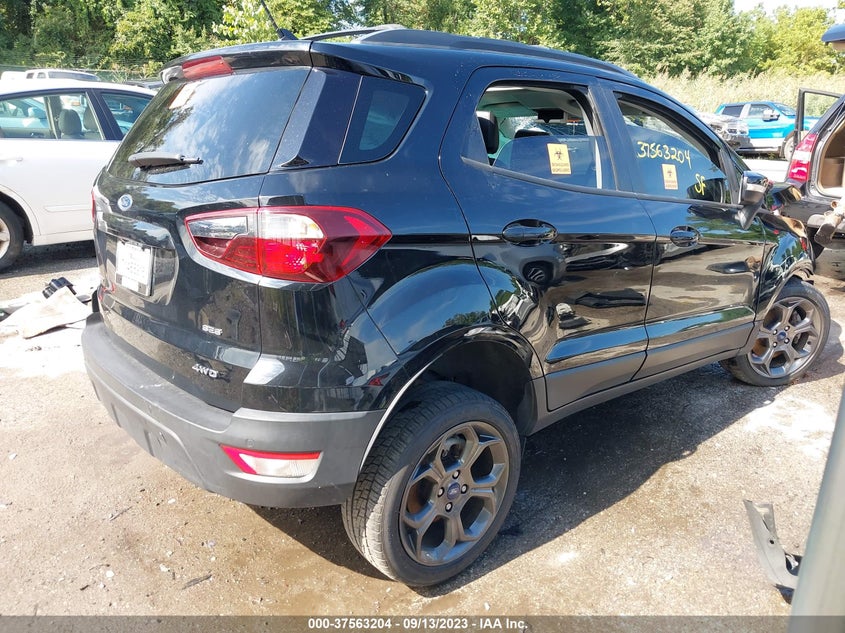 VIN MAJ6P1CL0JC227924 2018 FORD ECOSPORT SES