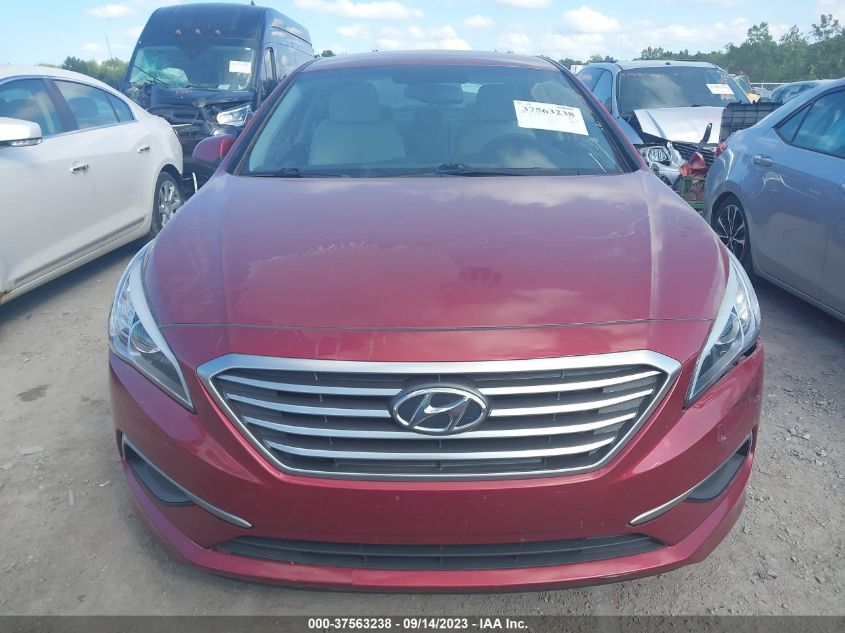 2016 HYUNDAI SONATA 2.4L SE - 5NPE24AF5GH281168