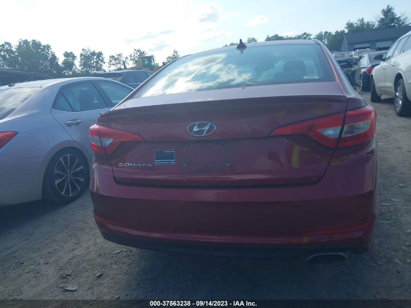 2016 HYUNDAI SONATA 2.4L SE - 5NPE24AF5GH281168