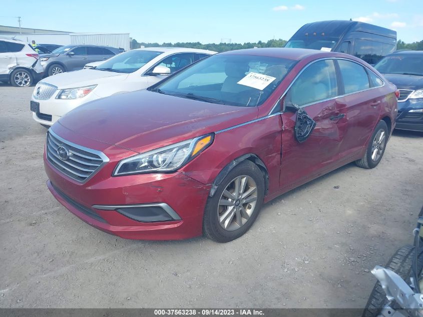 2016 HYUNDAI SONATA 2.4L SE - 5NPE24AF5GH281168