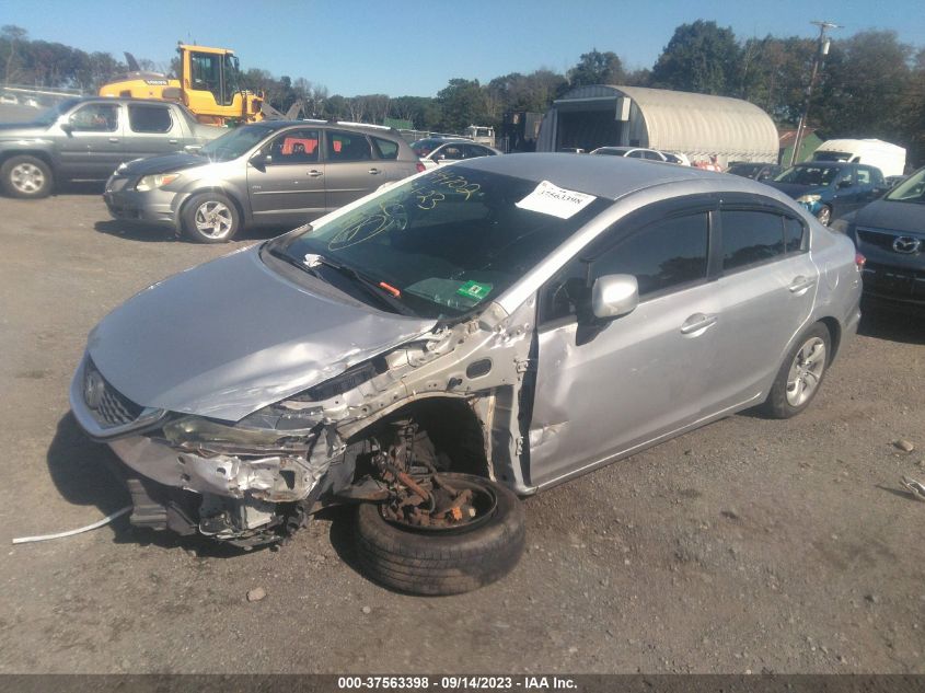 2013 HONDA CIVIC SDN LX - 19XFB2F56DE227533