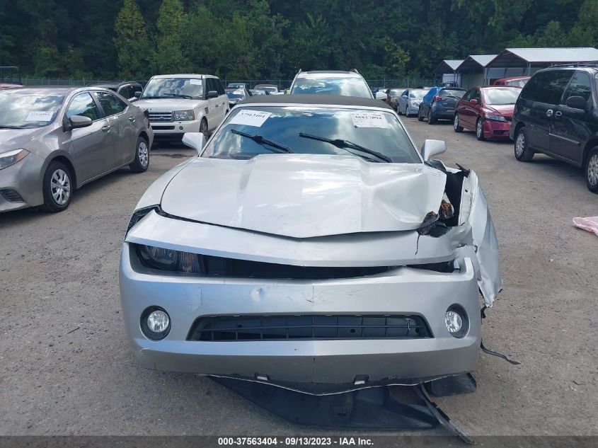 2013 CHEVROLET CAMARO LT - 2G1FB3D32D9196344