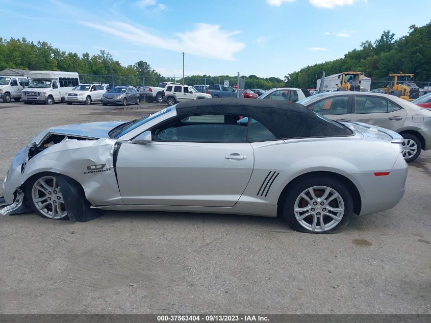 2013 CHEVROLET CAMARO LT - 2G1FB3D32D9196344