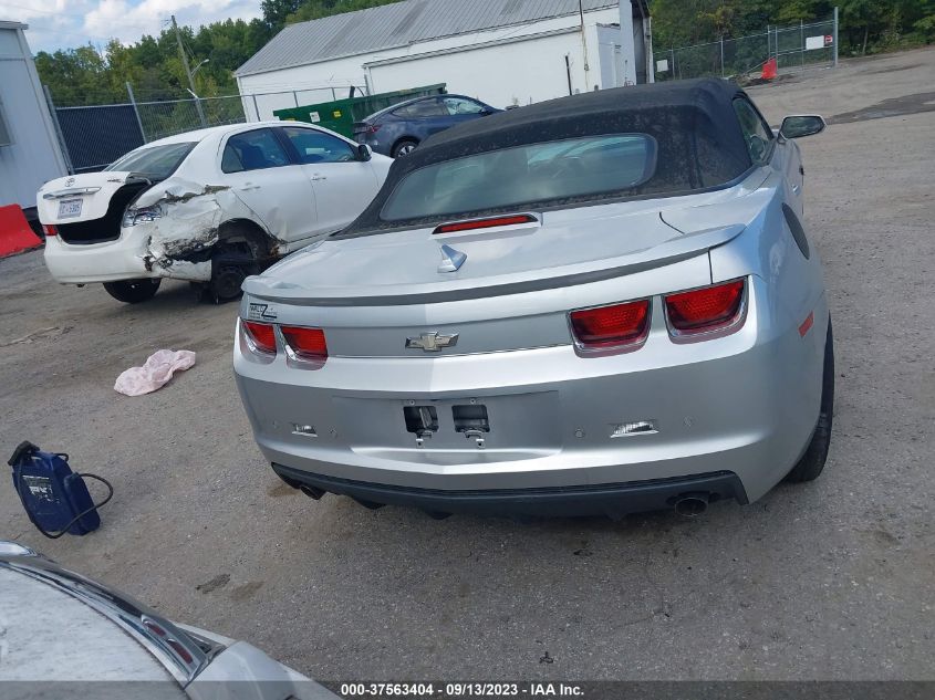 2013 CHEVROLET CAMARO LT - 2G1FB3D32D9196344