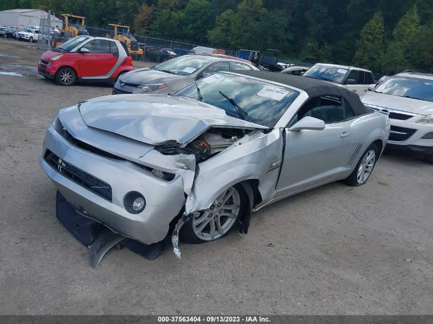 2013 CHEVROLET CAMARO LT - 2G1FB3D32D9196344