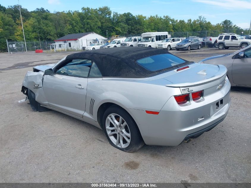 2013 CHEVROLET CAMARO LT - 2G1FB3D32D9196344