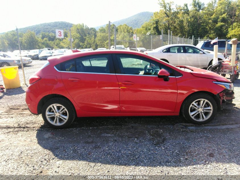 2018 CHEVROLET CRUZE LT - 3G1BE6SM8JS610258