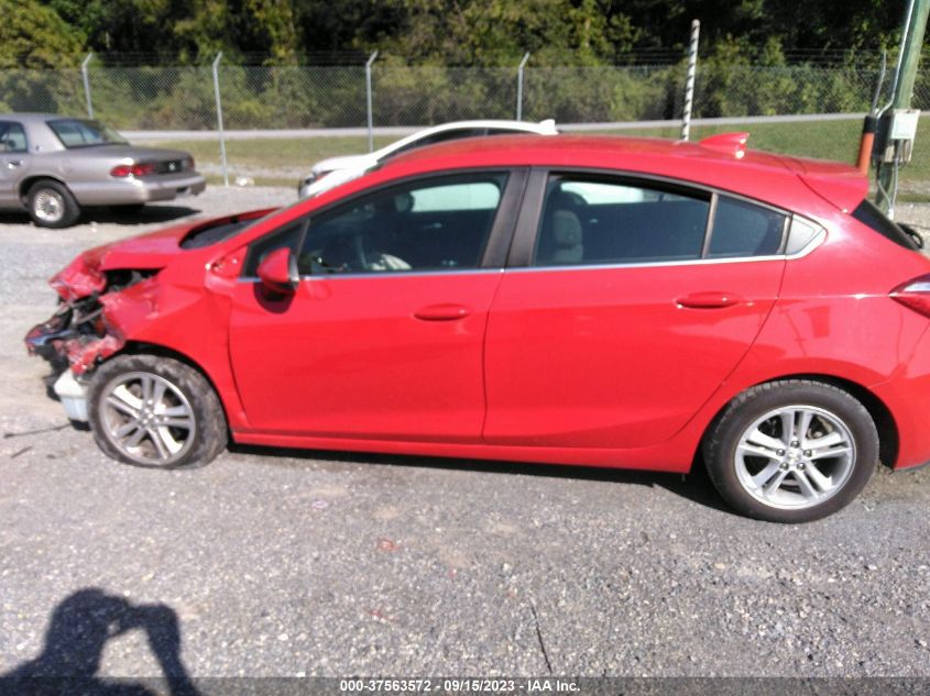 2018 CHEVROLET CRUZE LT - 3G1BE6SM8JS610258