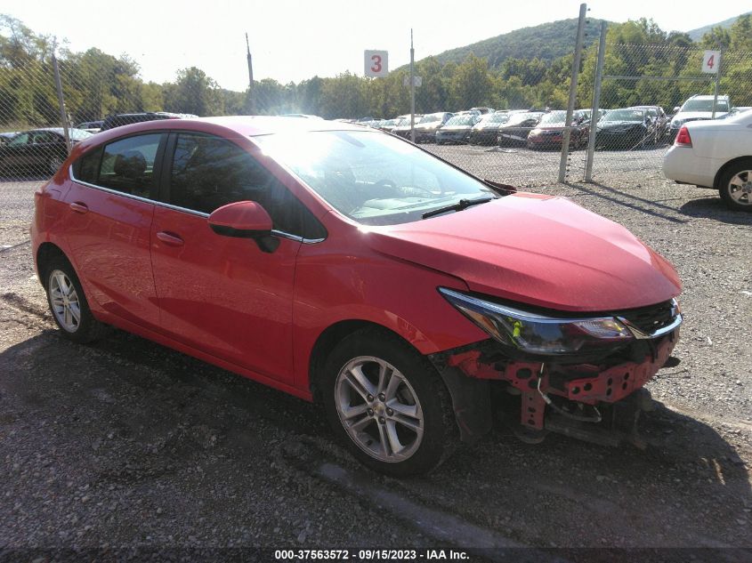 2018 CHEVROLET CRUZE LT - 3G1BE6SM8JS610258
