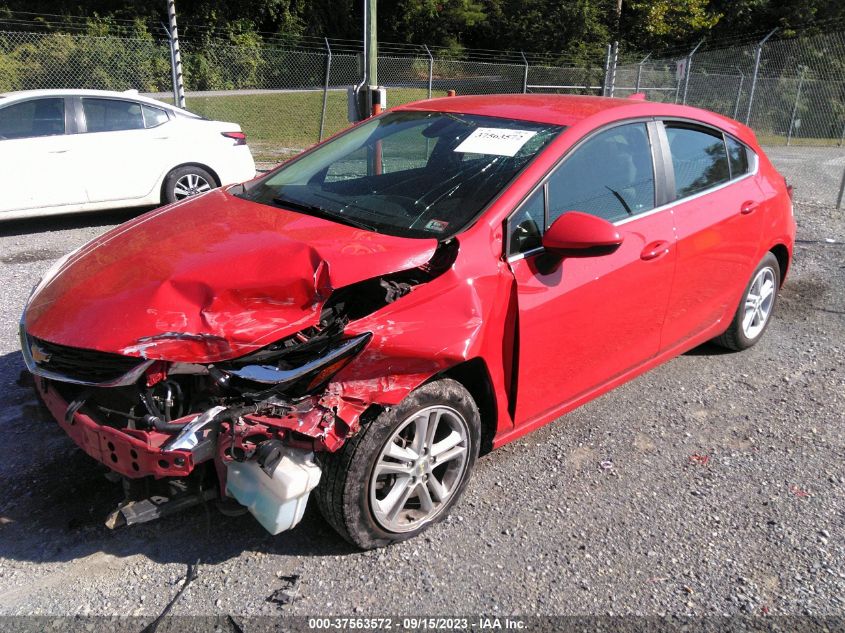 2018 CHEVROLET CRUZE LT - 3G1BE6SM8JS610258